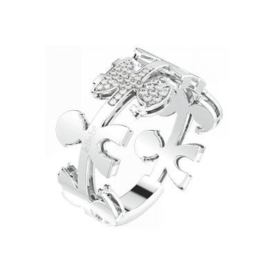 Foto Anillo oro blanco leBebé gioielli ref: LBB085