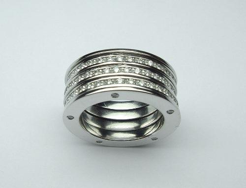 Foto ANILLO ORO BLANCO Y BRILLANTES 4648BR1.05