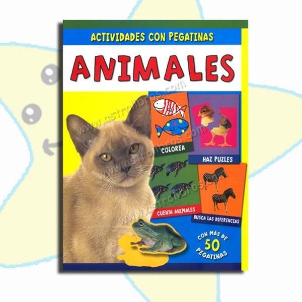 Foto Animales. Pega Y Colorea