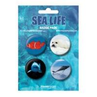 Foto Animals : Button Set - Sea Life [size 3,8 Cm] : Merch