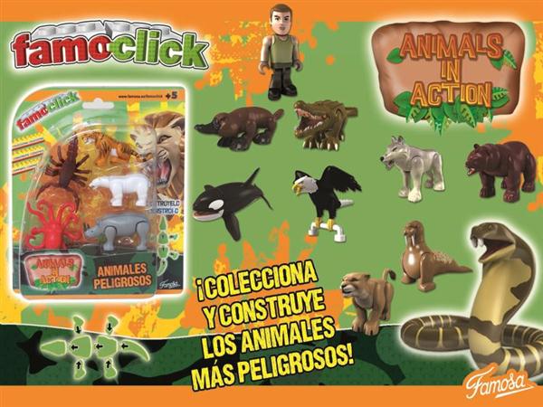 Foto Animals in action pack 5 figuras 30627