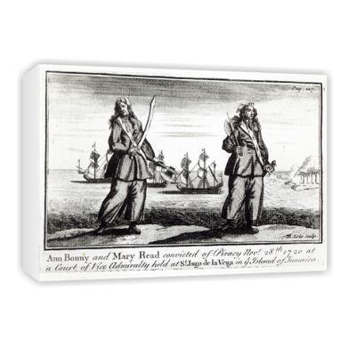 Foto Ann Bonny and Mary Read convicted of piracy.. - Art Canvas