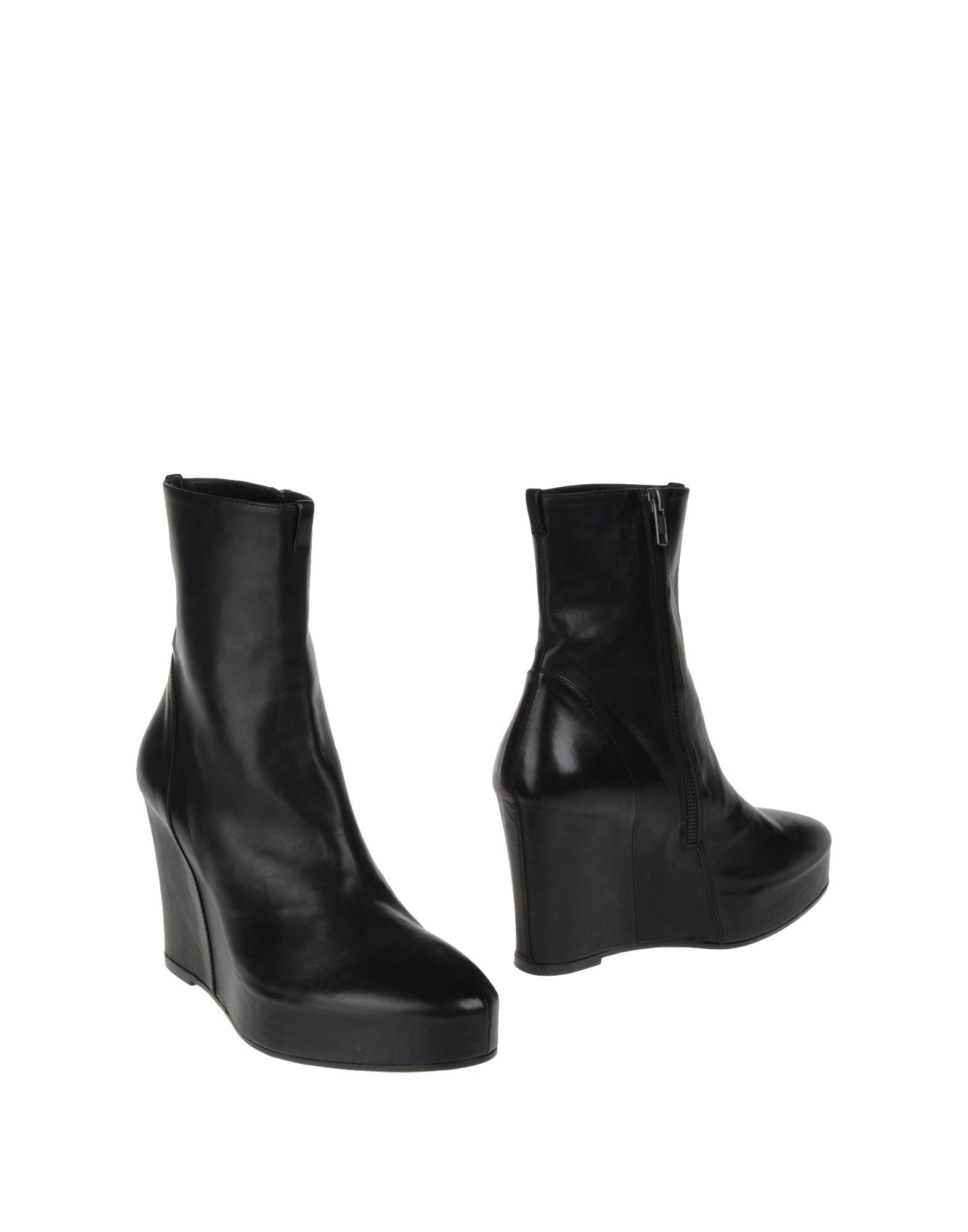 Foto Ann Demeulemeester Botines De CañA Alta Mujer Negro