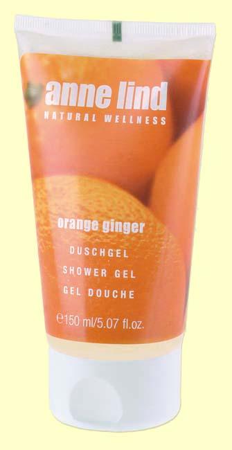 Foto Anne Lind Body Gel Orange Ginger - Gel de ducha - Anne Marie Börlind - 150 ml