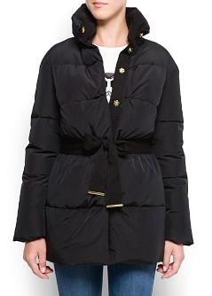 Foto Anorak Acolchado Lazada negro MANGO