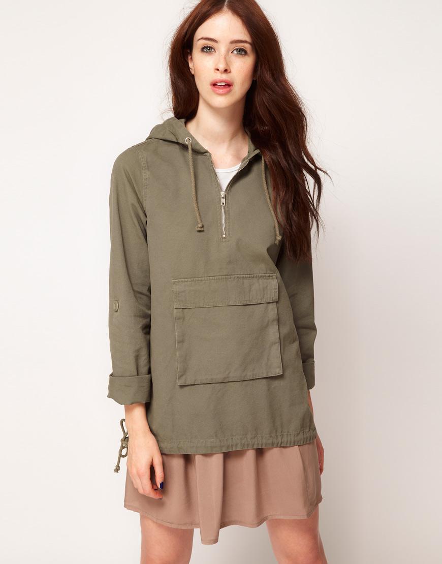 Foto Anorak estilo poncho de Vila Verdent army
