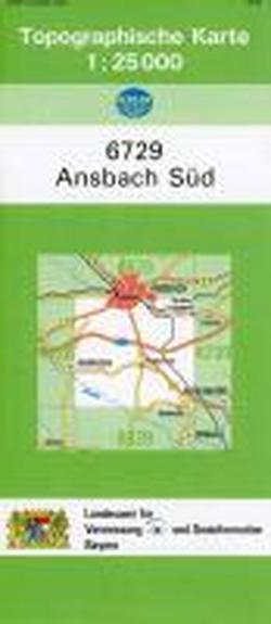 Foto Ansbach Süd 1 : 25 000
