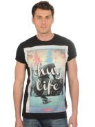 Foto Anticulture Thug Life Camiseta negro