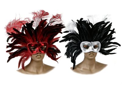 Foto Antifaz Plumas 57x35cmº