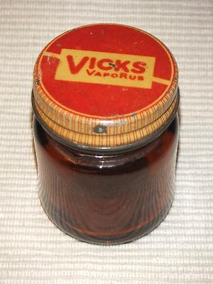 Foto Antiguo Bote De Vicks Vaporub
