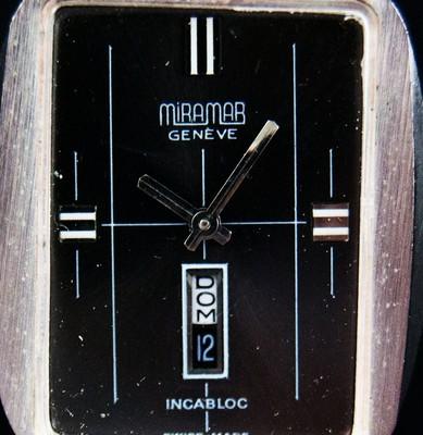 Foto Antiguo Reloj Caballero Vintage Old Stock Mens Swiss Watch Uhren Montre