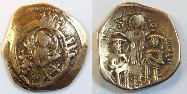 Foto Antike / Byzanz / Restauriertes Reich Gold Hyperpyron 1295-1320