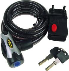 Foto Antirrobo cable espiral drako 185 llave