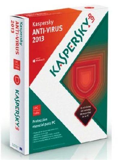 Foto Antivirus Kaspersky Anti-Virus 2013 1L/1 año (KL1149SBAFS)
