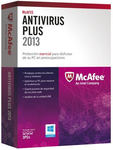 Foto antivirus mcafee virusscan plus 2013