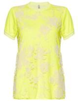 Foto Antonio Marras Neon Yellow Floral T-Shirt