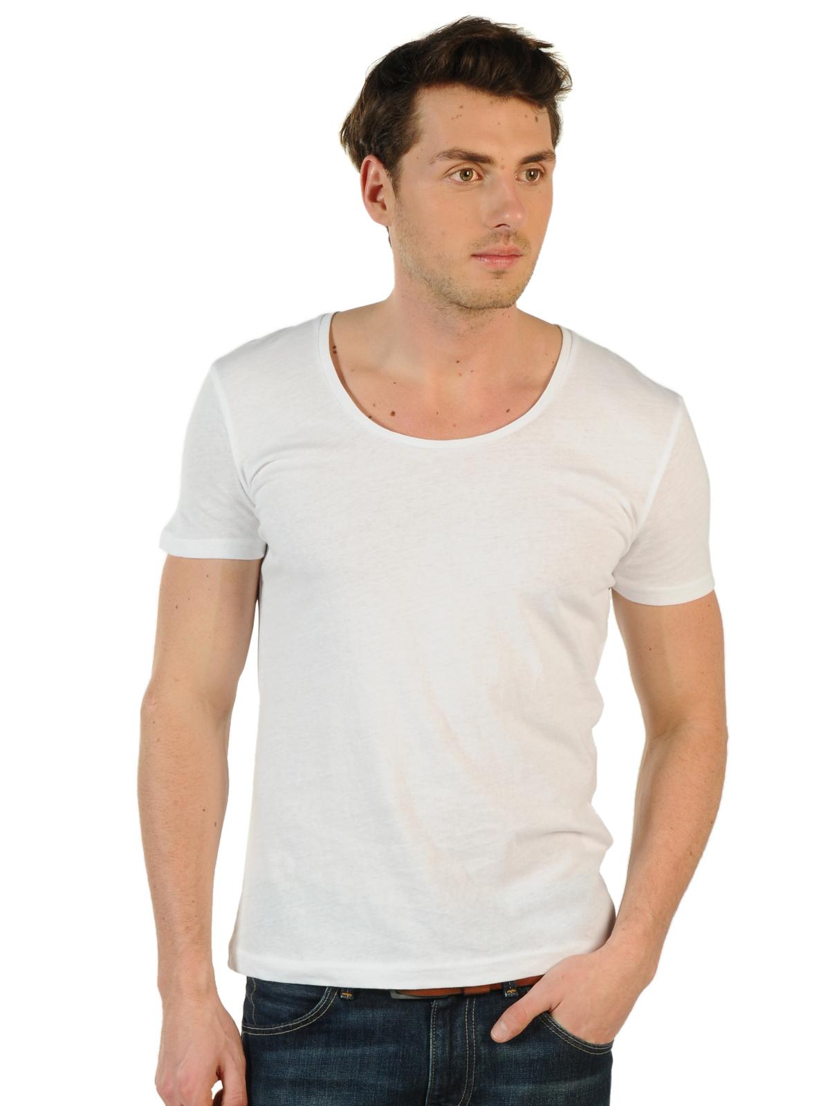 Foto Antony Morato Egg Collar Camiseta bianco S