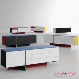 Foto Aparador/buffet stijl multicolor. arlex