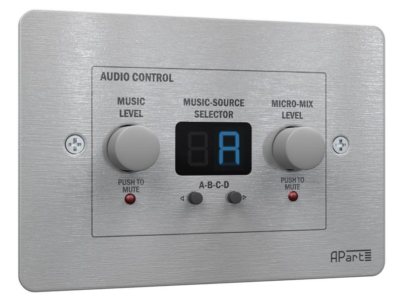 Foto Apart Audio Zone4R Panel de Control Remoto