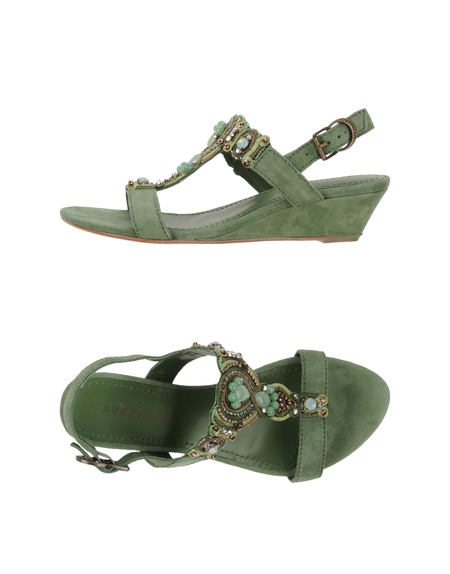 Foto apepazza plataformas Mujer Verde militar