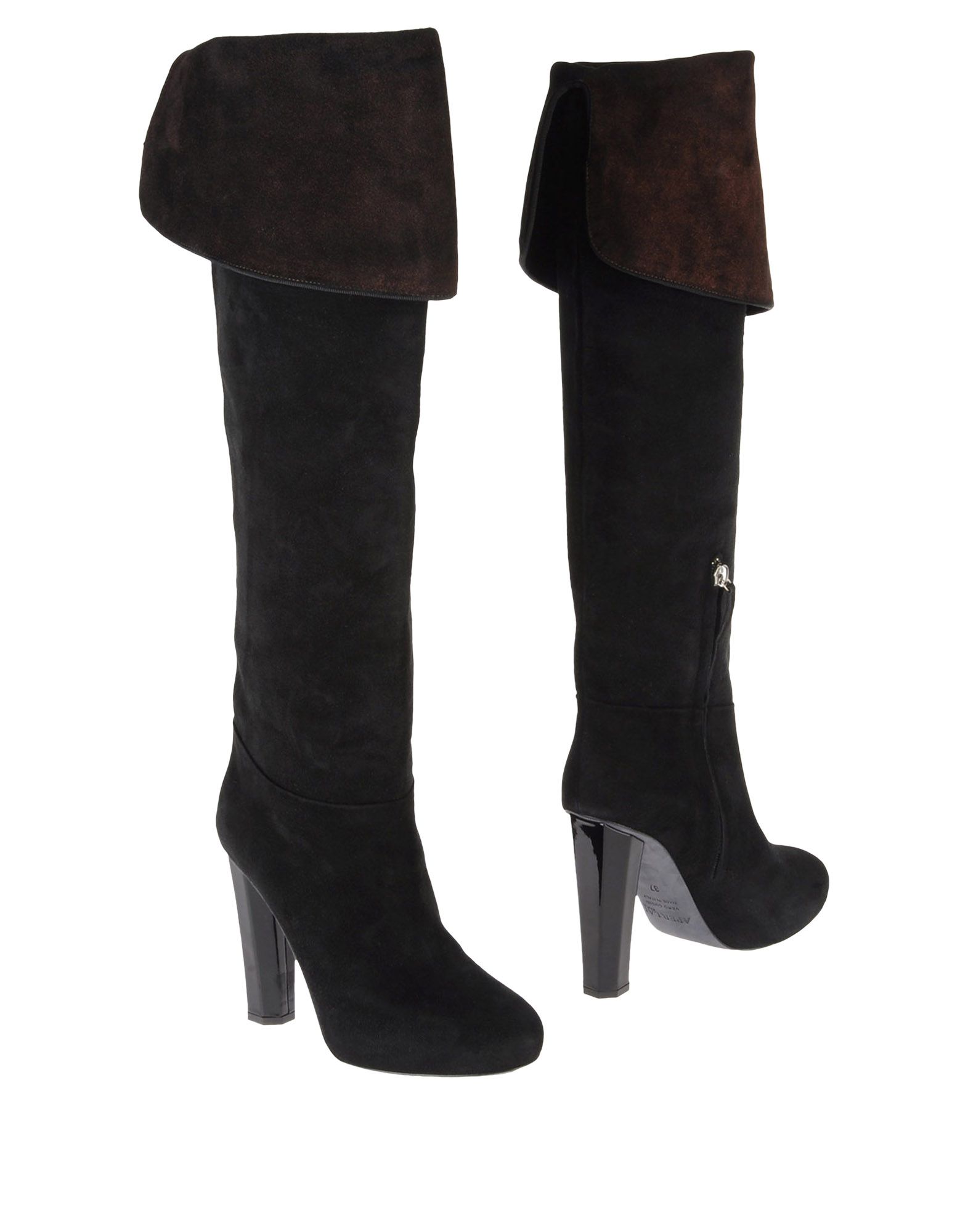 Foto Aperlai Botas De TacóN Mujer Negro