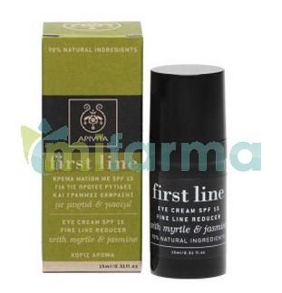 Foto Apivita First Line Crema de Ojos SPF15 con mirto y jazmin 15 ml