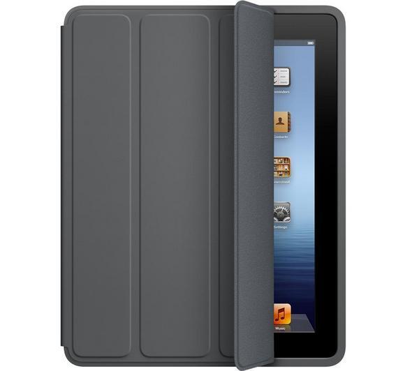 Foto Apple Funda de poliuretano iPad Smart Case - gris oscuro para iPad 4 , iPad 3, iPad 2