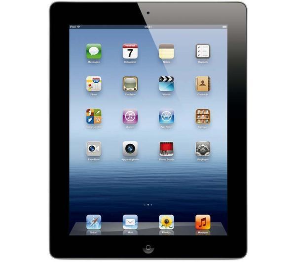 Foto Apple iPad con pantalla Retina - 4ª generación - WiFi + Cellular - 16 GB - negro - NUEVO iOS 6, Pantalla Retina alta resolución 9,7