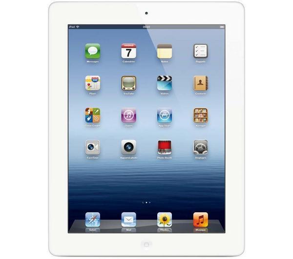 Foto Apple iPad con pantalla Retina -  4ª generación - WiFi - 16 GB - blanco - NUEVO iOS 6, Pantalla Retina alta resolución 9,7