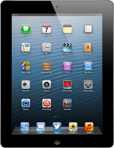 Foto Apple Ipad Wi-fi - 3ª Generación - Tableta - 64 Gb - 9.7 Ips ( 2048 X 1536 ) - Cámara Posterior + Cámara Frontal - Wi-fi. Bluetooth - Negro Mc707ty/a
