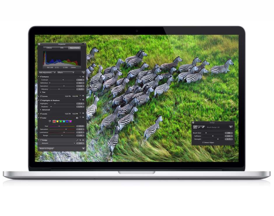 Foto Apple MacBook Pro Retina Display Core i7/8GB/256GB/15.4