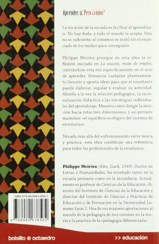 Foto Aprender, sí. Pero ¿cómo? (Ed. Bolsillo) (Bolsillo Octaedro)