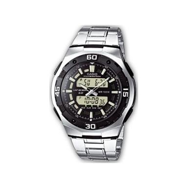 Foto AQ-164WD-1AVES Casio Mens Collection Steel Chronograph Watch
