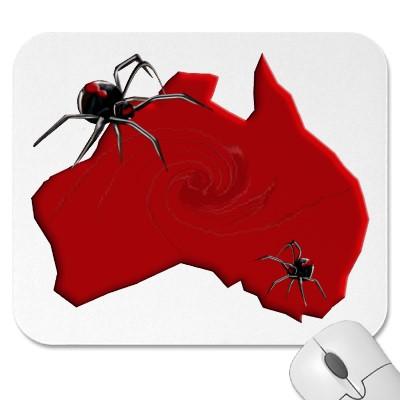 Foto Araña Australia del Redback Mouse Pads