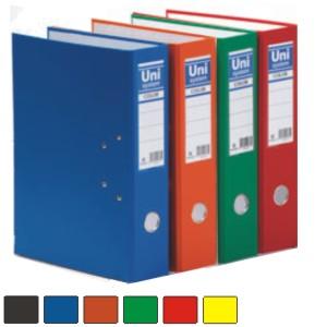 Foto archivador palanca uni system folio ancho colores unipapel