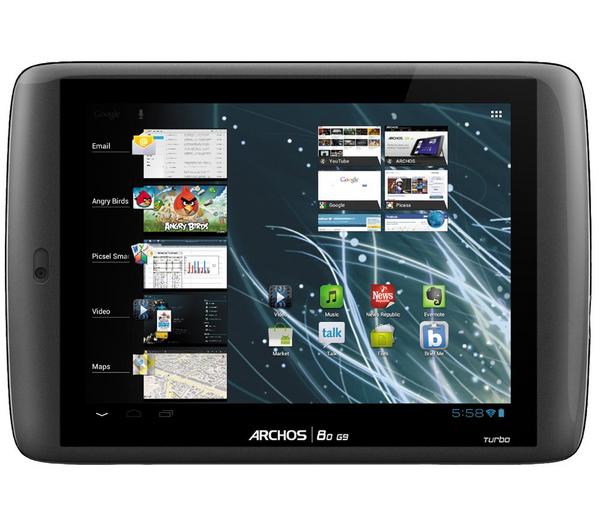 Foto Archos Tableta Internet ARCHOS 80 G9 Turbo ICS - 250 GB