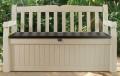 Foto Arcon de Jardin Eden Garden Bench Marron
