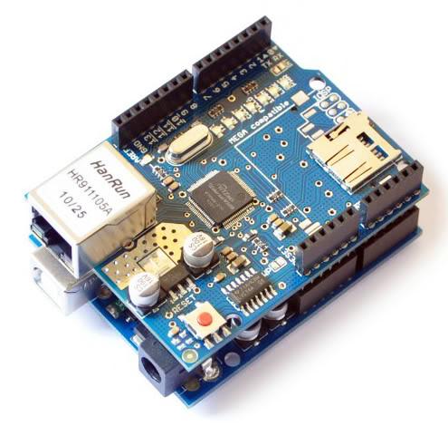 Foto Arduino Ethernet Shield