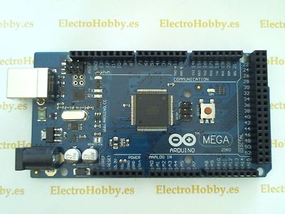 Foto Arduino Mega 2560 R3 - 2012 - Atmega 2560 - Atmega16u2 - Con Cable Usb