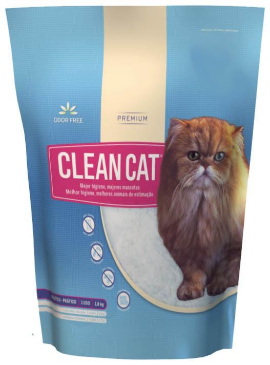 Foto Arena de silice para gatos clean cat