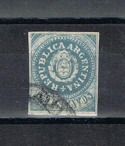 Foto Argentinien 1 Wert 1862