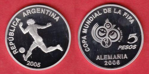 Foto Argentinien 5 Pesos 2005