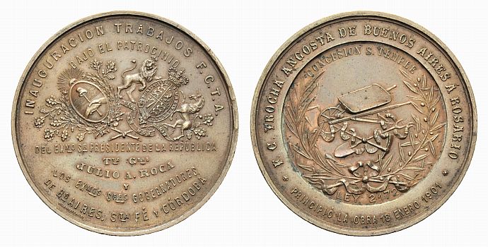 Foto Argentinien Bronze-Medaille 1901
