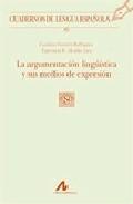 Foto Argumentacion lingüistica y sus medios de expresion (en papel)