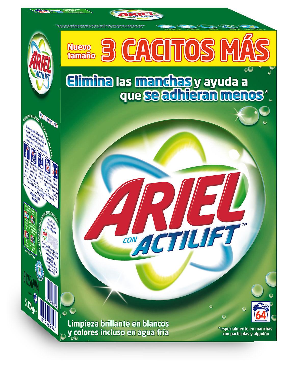 Foto Ariel Detergente Automática Polvo Regular