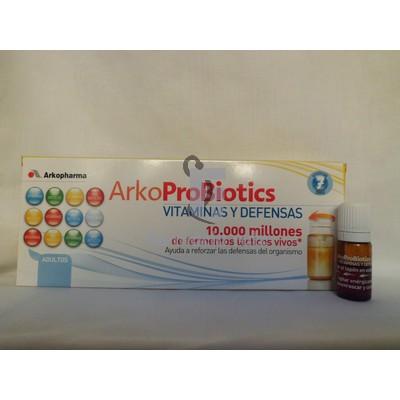 Foto Arko Probiotics Vitaminas Y Defensas Adultos 7 Dias