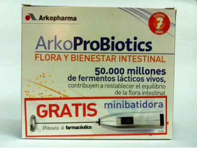 Foto Arkoprobiotics flora y bienestar intestinal sobres 7 sobres