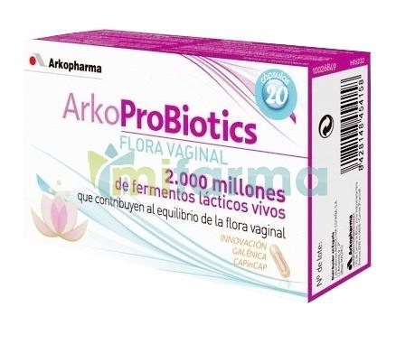 Foto ArkoProBiotics Florintim 2.000 millones de fermentos lácticos vivos 20 Cápsulas