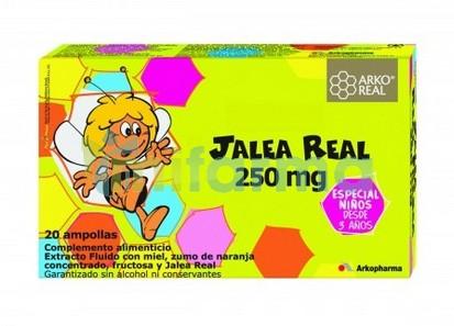 Foto ArkoReal Jalea Real 250 mg 20 Ampollas Niños