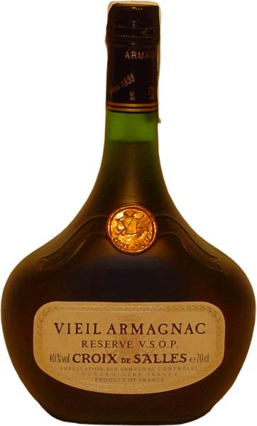 Foto Armagnac croix de salles vsop estuchado